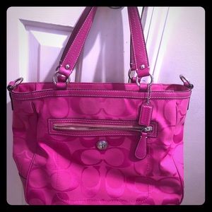 Pink Coach Purse